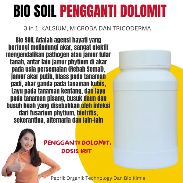 Bio Soil Pengganti Dolomit