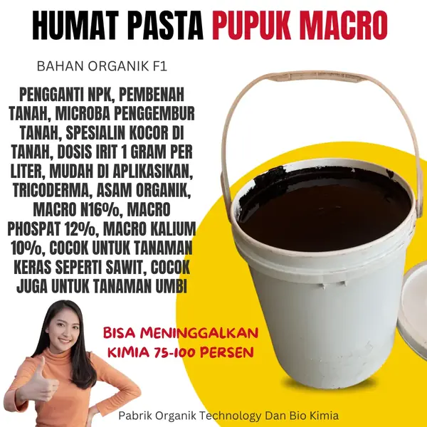Humat Pasta Pupuk Makro F1