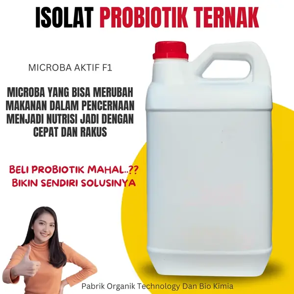 ISOLAT Probiotik Ternak & Ikan